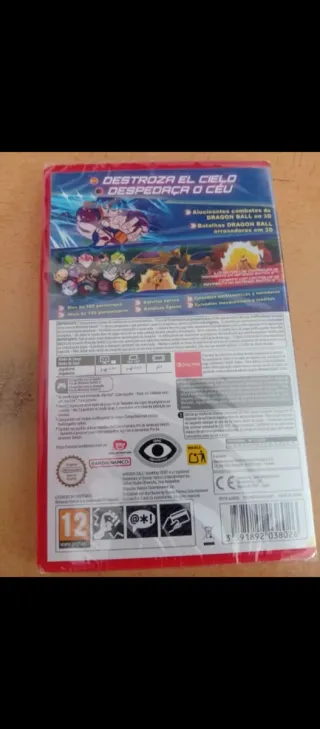 Dragon Ball Sparking Zero Switch