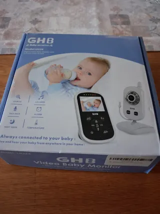 GHB UU24 Vigilabebés con Cámara