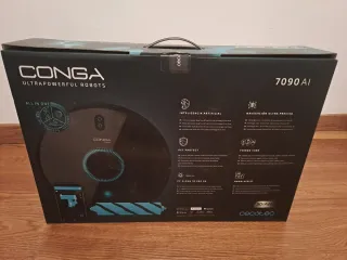 Robot aspirapolvere e lavapavimenti Conga 7090 AI
