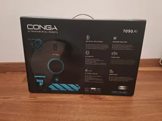Robot aspirapolvere e lavapavimenti Conga 7090 AI