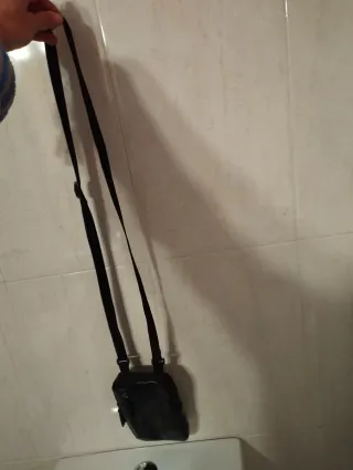 Bolso mini móvil negro