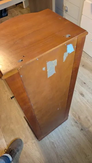 Mueble madera antiguo para restaurar