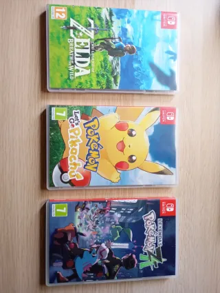 Pack 3 Juegos Nintendo Switch