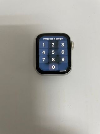 Apple Watch Nike Negro/Plateado