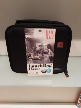 Bolsa Térmica IRIS Negra para Comida