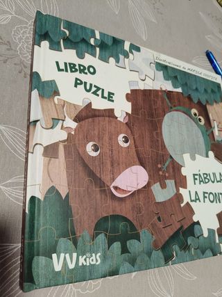 Libro puzle LAS FABULAS DE LA FONTAINE PUZLE (VVKI
