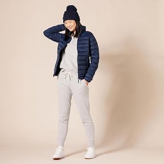 Chaqueta Acolchada Ligera de Manga Larga XL Grande