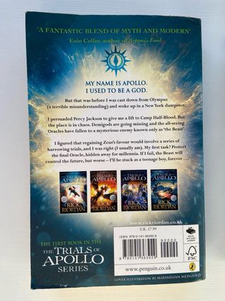 Trials Of Apollo Bk 1 The Hidden Oracle