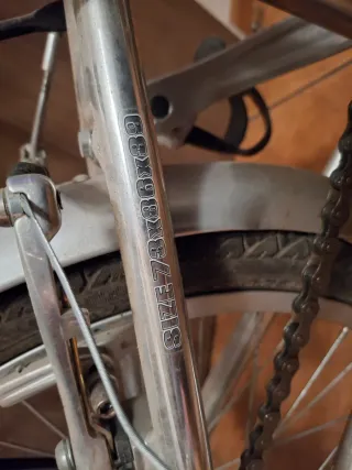 Bicicleta Monty Logik Plegable Plata