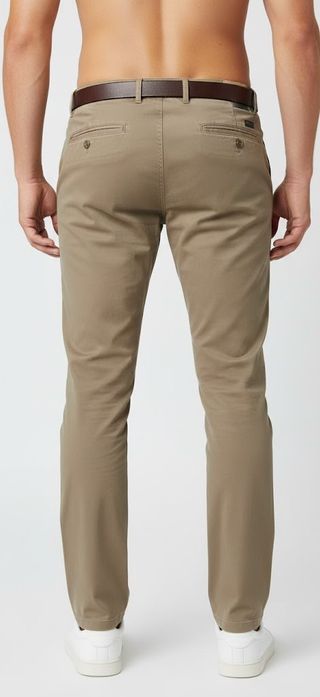 Pantaloni uomo color tortora