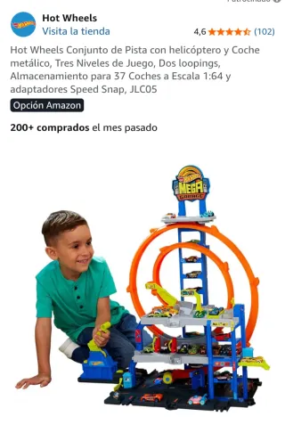 Hot Wheels Mega Loop Garage