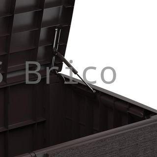 Baúl Arcón PVC 416 L Marrón - 70x129x62 cm - Duramax