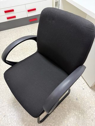 Silla de escritorio negra