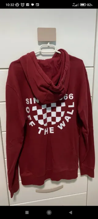 Sudadera Vans Roja