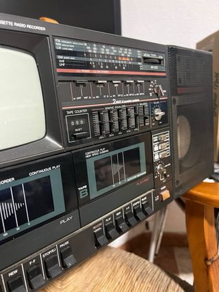 Boombox Daewoo TV Doble Cassette Radio