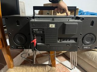 Boombox Daewoo TV Doble Cassette Radio