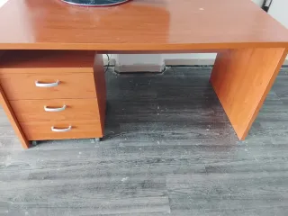 Scrivania legno 140x80x70 cm