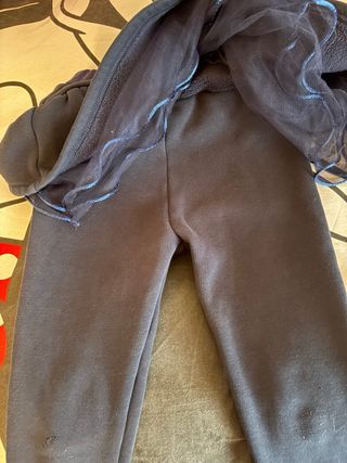 Leggings bambina con gonna e perle