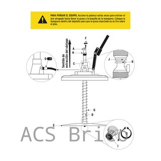 Bomba Inyectora Grasa 10 Kg - Truper