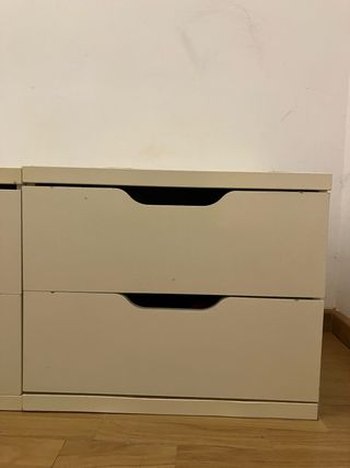 2 Cajoneras Ikea Beige