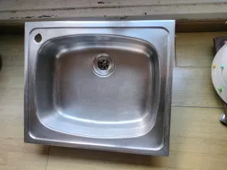 Pila de fregadero de acero inoxidable