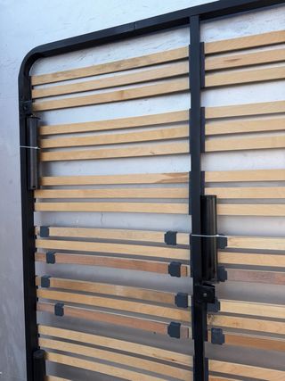 Somier 150x190cm Metal y Madera