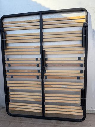 Somier 150x190cm Metal y Madera