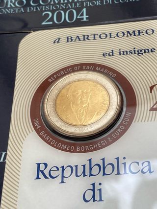 2 Euro San Marino 2004 Borghesi