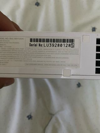 nintendo wii para peças