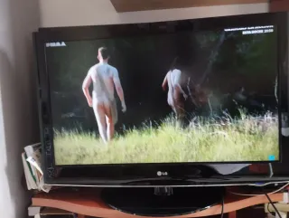 Televisión LG Negra