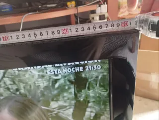 Televisión LG Negra