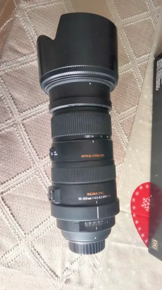 Sigma 50-500mm F4.5-6.3 APO DG OS Nikon