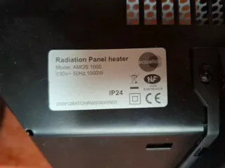 Radiador Eléctrico 1000W