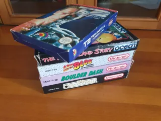 Juegos Nintendo Nes completos pal España