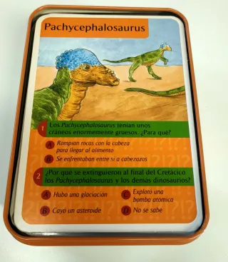 Juego preguntas Qué sabes de... Dinosaurios