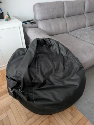 Puf Gamer HAPPER Gris