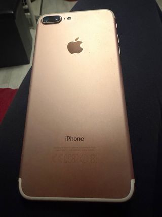 iPhone 7 Plus Rosa 69% Batteria