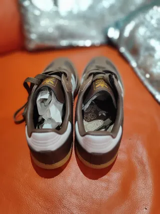 Zapatillas Adidas Samba Unisex Marrón/Blanco