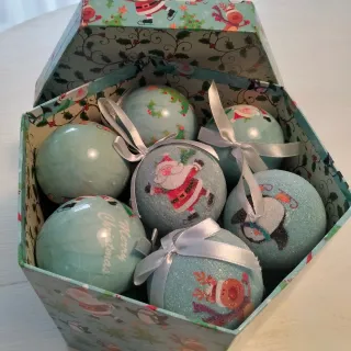 Set 14 Bolas Navidad Decoración árbol Navidad