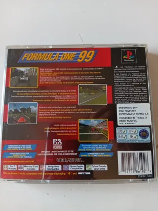 Formula One 99 PS1 (PlayStation 1)