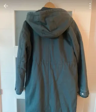 Abrigo Karl Lagerfeld Verde Oliva