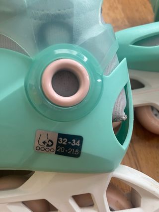 Patines en línea niña talla 32-34