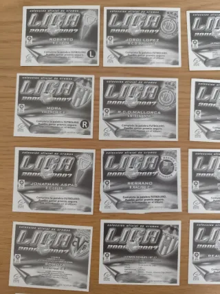 Pack Colección Cromos Liga 2006-2007 Oficial