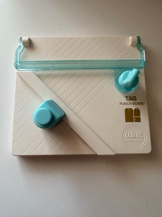 We R Memory Keepers Tag Punch Board