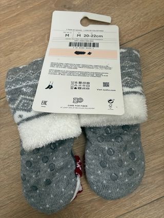 Calcetines Oysho Pingüino Talla Única