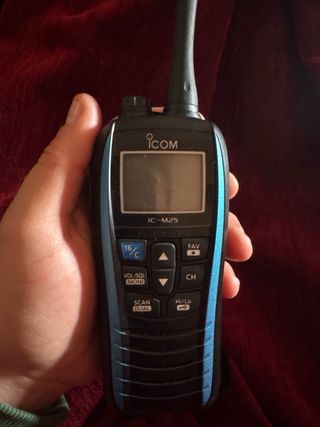Radio VHF ICOM IC-M25 Náutica