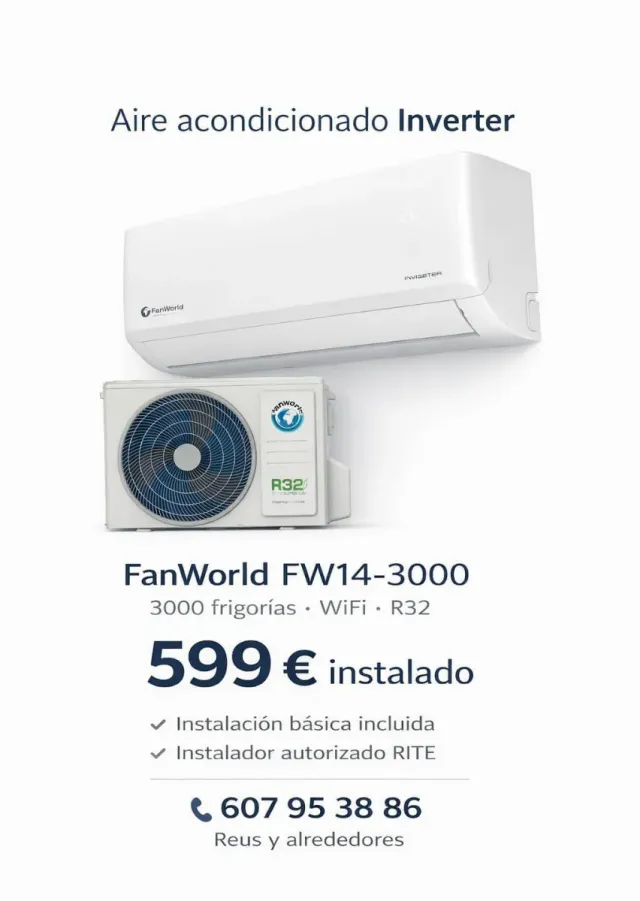Offerta Condizionatore FanWorld Inverter
