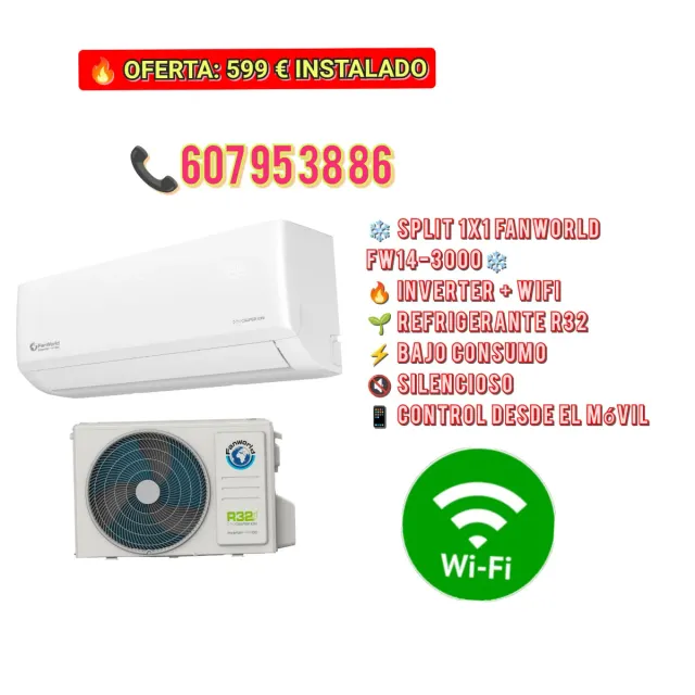 Offerta Condizionatore FanWorld Inverter