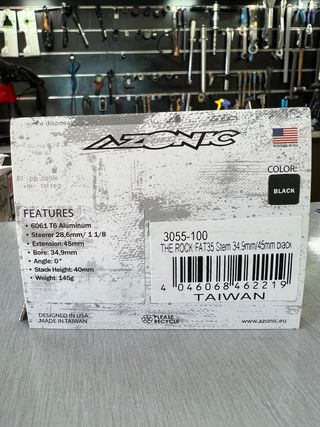 Potencia Azonic The Rock Fat35 CNC 34.9mm