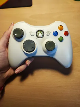 Mando Xbox 360 Inalámbrico Blanco